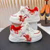 Zapatillas Infantiles para Escuela Primaria 2026 Primavera y Otoño Nuevos Transpirables Casuales Blancos Dibujos Animados Moda Deportivas Para Niñas