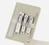 Alicate de Unha de Precisão Alemã Novo Modelo Conjunto de 5 Peças para Uso Doméstico, Limpador de Ouvido, Conjunto de Alicates de Unha, Alicates de Unha para Pedicure, Tesoura de Unha