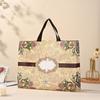 Bolsa de Mano Laminada No Tejida en stock Bolsa de Compras para Tienda de Ropa Engrosada Bolsa de Embalaje para Regalo para Compras de Ropa Personalizada