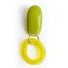 Venta directa pieza de sonido para adiestrador de mascotas pieza de sonido para mascotas adiestrador de sonido para mascotas pieza de sonido interactivo para perros pulsera amarilla
