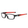 Gafas Deportivas para Exteriores Protección Ocular de Seguridad Gafas Antiexplosión HD Moda Caja Gafas Planas Montura para Gafas Deportivas