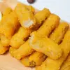 Caja Completa de Tiras de Pollo Dorado Zhengda, Tendones de Pollo Sabor Pimienta de Rótano, Snacks Horneados Fritos, Barra de Snacks, Catering de Comida Occidental 8kg
