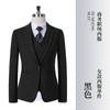 Traje con patrón de bambú traje Ropa de negocios Traje para hombre y mujer Vestido azul Oficina de propiedad Empleado de cuello blanco Ropa de trabajo