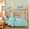 Exportación Transfronteriza Juego de Cama de Tres Piezas Sábanas Cubre Edredón Algodón Puro Amazon Ropa de Cama Cubre Edredón Sábana
