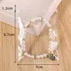 Saco Selante Transparente com Zíper Saco de Armazenamento Artesanato DIY Fazendo Porcionamento Saco Transparente Saco de Embalagem Joias Acessórios Materiais