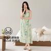 Camisola de Noche de Verano para Mujer con Algodón Nube y Almohadillas en el Pecho, Ropa de Dormir Sexy, Nuevo Modelo 2026, Se Puede Usar Afuera, Ropa de Casa Delgada