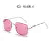 Nuevas Gafas de Sol Cruzadas para Mujer, Gama Alta, Modernas, Lujo Ligero, Gafas de Sol para Mujer, Metal Personalizadas de Celebridad de Internet, Alta Calidad