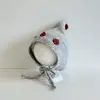 Gorro de Bebé Otoño e Invierno Gorro de Punto Grueso Cálido para Bebés y Niños Pequeños, Estilo Coreano Fresa Princesa Gorro de Punto con Puntiagudo para Protección de Orejas