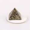 Pirámide de Cristal Natural 50mm Adornos Pirámide de Energía de Piedra Semipreciosa Pirámide de Jade Adornos de Piedra Original