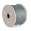 66 Fabricante 7*7 Cabo de Aço Galvanizado Multifiado Fino Macio 1,0-6,0mm Fio de Suspensão para Iluminação para Pendurar Quadros