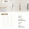 Laje de Rocha de Guangdong 800X2600X9mm Esmaltada na Superfície Luz Suave Microcimento Parede de Fundo Painel de Parede Liso Cor Sólida Aveludado