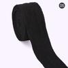 Spot 123cm Branco Preto Fita de Algodão Espinha de Peixe Fita de Algodão Tira de Bainha para Chapéu de Algodão Espinha de Peixe