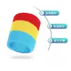 Muñequeras de toalla, muñequeras de algodón tejido, coloridas, absorbentes de sudor, transpirables, muñequeras de rizo, adecuadas para deportes, correr y jugar a la pelota; personalizable y disponible para venta al por mayor
