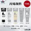 Set de Pintura Acrílica Personalizado de 75 ml, Impermeable y que no se decolora, Adecuado para Pintura DIY en Estudio, Se puede imprimir con logotipo