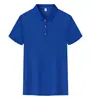 Camisa Polo de Lapela de Verão Roupa de Trabalho Camiseta Estampada Camisa Publicitária Camisa de Evento Cultural Uniforme de Turma Logo Estampado Roupa de Trabalho