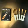 Filtros de cigarrillo reciclables, aptos para uso grueso, medio y fino, lavables, paquete de 5 filtros de cigarrillo de plástico para hombres