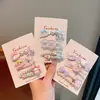 Presilhas de Cabelo Infantis Desenho Animado Fofo, Presilhas para Franja Lateral, Acessórios de Cabelo Doces Sanrio, Presilhas de Cabelo, Presilhas Bico de Pato, Estilo Menina