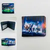 Carteira Dobrável Curta do Jogo Minecraft Steve Creeper Personalizada Criativa em Couro PU Carteira Masculina e Feminina