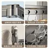Tendedero plegable con ventosa para balcón, Barra telescópica invisible para secar ropa de hogar, Perchero de interior, Artefacto para secar ropa en mirador