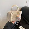 Bolso de Mano de Alta Gama para Mujer, 2026 Nuevo Bolso de Hombro de Moda Tendencia Nicho Súper Popular, Bolso Cruzado Tipo Cubo de Primavera