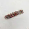 Dispositivo para el cabello de Oruga de Cristal pinza de resorte accesorios de peine accesorios para el cabello de capullo de cristal con cuentas hechos a mano al por mayor