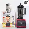 Licuadora 4 en 1 de gran capacidad de 4 L para uso comercial de acero inoxidable, máquina trituradora de pared de metal, picadora de carne, trituradora de hielo, exprimidor