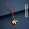 Pingente de Corrente para Celular Mascote Criativo Estilo Chinês Ano do Cavalo Chaveiro do Cavalo do Zodíaco Pingente de Bolsa Presente de Ano Novo para Homens e Mulheres