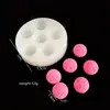 Pinza de Nariz Pequeña Bola de Helado Plátano Sándwich Arcoíris Crema Flor Queso Pinza de Queso Molde de Silicona