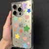 Funda cuadrada de cristal de hielo para teléfono móvil Apple Funda para teléfono móvil de alta gama Funda para teléfono móvil con airbag anticaídas Funda anticaídas de cuatro esquinas Estilo simple