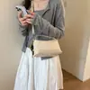 Bolsas de Gama Alta de Nicho para Mujer 2026 Nuevo Bolso Cruzado Tejido Retro Estilo Coreano Más Vendido Bolso de Mano para Mujer Bolso Almohada