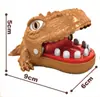 Chaveiro Crocodilo Mordedor de Mão Tubarão Boca Grande Douyin Artefato Descompressor Brinquedo de Pegadinha Interativo para Família Atacado