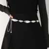 Cadena de Cintura Bohemia de Metal con Hojas Estilo Étnico Retro para Mujer Accesorios Vestido 2026 Nuevo Cinturón Delgado
