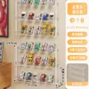 Prateleira de armazenamento de carrinhos Hot Wheels de liga metálica transparente montada na parede para crianças, suporte de exibição de carrinhos de brinquedo