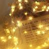 Cadena de Luces de Estrella para Camping Luz de Gypsophila para Bebé Corazón de Niña Decoración de Habitación Luz de Red de Internet Linterna de Decoración de Estrella de Cinco Puntas para Festival de Cumpleaños