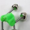Alarma de Campana para Caña de Pescar de Metal, Campana Simple de Doble Sonido para Caña de Pescar, Venta al por Mayor de Equipo de Pesca
