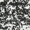 S109 Perlas de Plástico Coreanas 0.6 mm Negras Pequeñas Perlas de Goma Impresas Coloreado por Fundición a Presión Perlas de Plástico de Alta Calidad