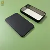 Mini Caixa de Ferro Pequena Flip-Top Caixa de Ferro para Pendrive Caixa de Armazenamento para Cortador de Unhas Caixa de Ferro Flip-Top para Cartão Postal Caixa de Ferro para Pôquer