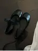 Zapatos planos artísticos poco profundos de estilo francés para mujer, novedad verano 2026, versátiles, suela blanda, corte lateral, zapatos Mary Jane retro