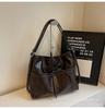 Bolsa Tote Casual Fashion Retrô para Mulheres, Novo Design Tendência Estilo Coreano 2026 de Nicho, Bolsa Transversal Fosca de Alta Qualidade