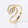 Anillo Oro Rosa para Mujer 2022 Nueva Moda Lujo Ligero Anillo Personalizado Anillo de Diseño de Nicho