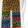 Pegamento Crystal Light Estampado Leopardo, Película Grete Recubierta Estampado Leopardo, Cuero con Purpurina Glitter Empaque Bolsos Equipaje Tela de Cuero