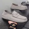 Mocasines para Hombre Estilo Old Money con Suela Suave de Gamuza, Slip-On Casual Versátil Cómodos de Moda Zapatos Perezosos para Hombre