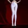 Medias panty ajustadas brillantes sexys sin costuras 80D medias panty sexys brillantes