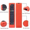 Adecuado para TV Hisense ER-22601 control remoto en inglés, cubierta protectora de silicona, engrosada, buena sensación al tacto, cubierta anticaídas y antideslizante