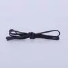 Cordones elásticos de 4 mm en stock, cinturillas, cordones elásticos deportivos y casuales, cordones perezosos sin atar, cordones planos de 0.4