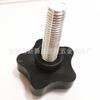 Fabricante Original 38 # M6M8M10 Forma de Estrella de Cinco Puntas Flor de Ciruelo Cabeza de Plástico Mango de Tornillo de Apriete Manual Tornillo Mango Perno