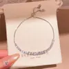 Pulsera Hebilla Redonda de Circonita Chapada en Oro Real de 18k Pulsera Retro de Lujo Ligero de Alta Gama Pulsera Versátil Exquisita Accesorio para Mujeres