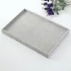 Caja de Joyería de Tronco Manchado Bandeja de Almacenamiento para Anillos Pendientes Pendientes Collar Colgante Accesorios para Fotografía de Joyería Bandeja de Exhibición