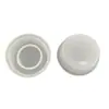 Tapón interior engrosado 25 L cubo de plástico pe tapa interior cubo abierto tapa sellada cubo químico tapa interior blanca con anillo de tracción tapa de sellado