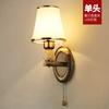 Lámpara de pared cálida creativa habitación de bodas dormitorio mesita de noche sala de estar comedor pasillo escaleras lámparas led simples modernas 2024